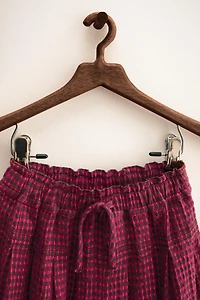 ZARA TIMELESS - PANTALON IMPRIMÉ À CARREAUX