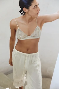 SOUTIEN-GORGE TRIANGLE EN DENTELLE