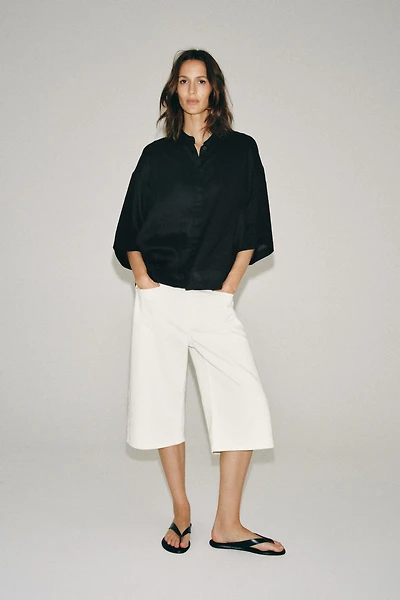 ZW COLLECTION FLOWY OVERSIZED SHIRT