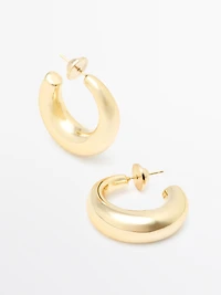 Hoop earrings