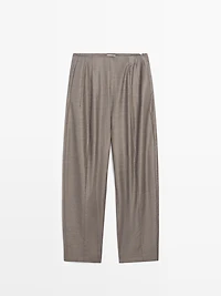 Tailored balloon fit trousers - LIMITED