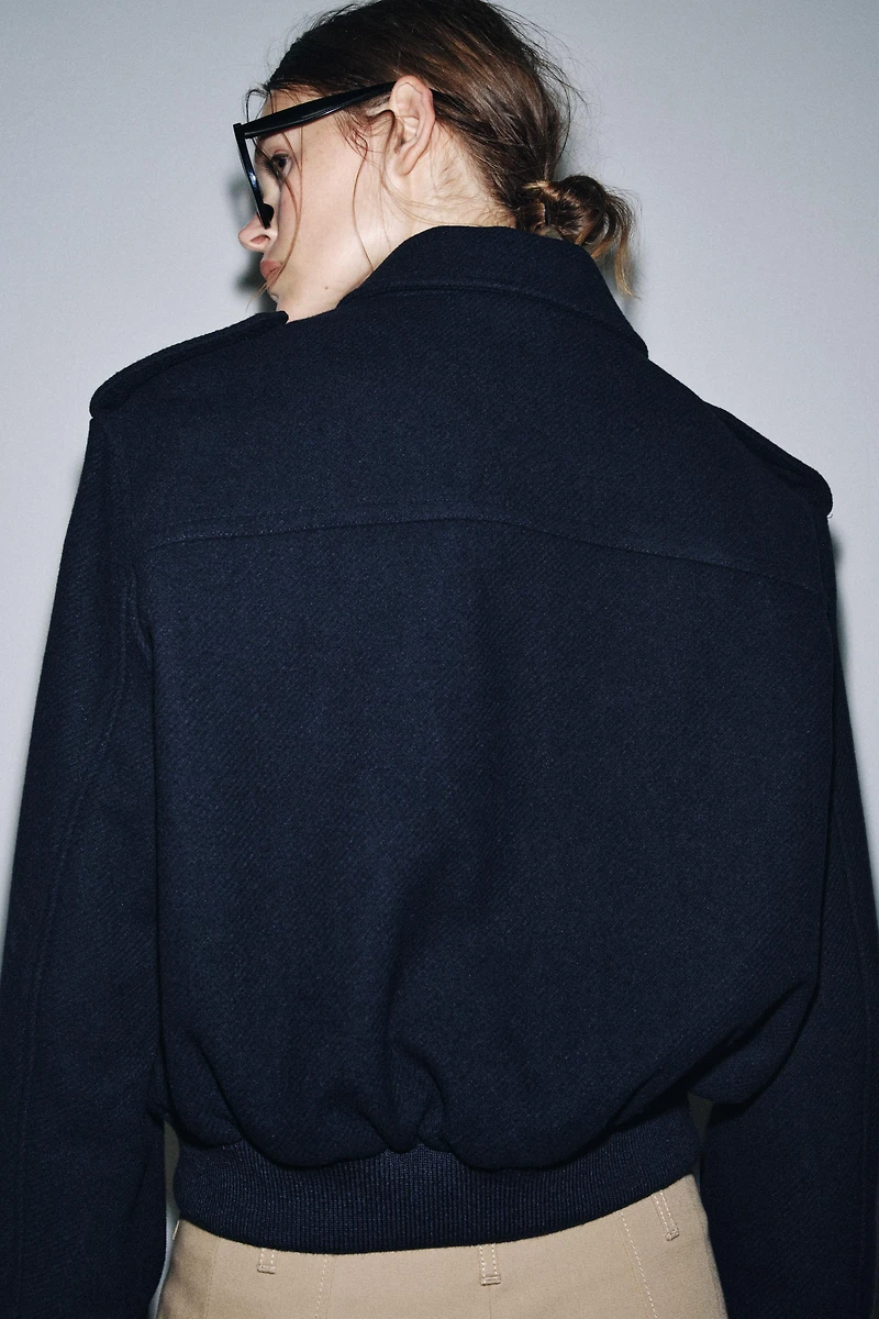 ZW COLLECTION WOOL JACKET