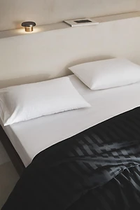 STRIPED SATEEN DUVET COVER (500 THREAD COUNT)