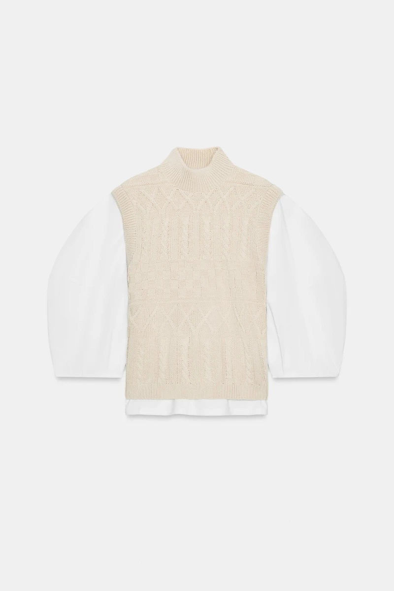 COMBINATION VEST T-SHIRT
