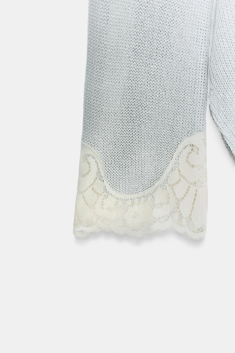 TOP RUSTIQUE DENTELLE