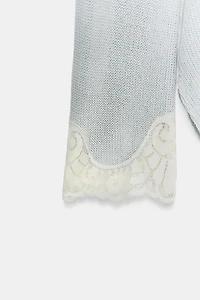 TOP RUSTIQUE DENTELLE