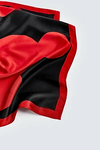 MICKEY MOUSE SILHOUETTE SCARF HARRY LAMBERT FOR ZARA X DISNEY