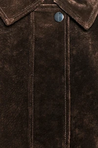 100% LEATHER SHORT JACKET