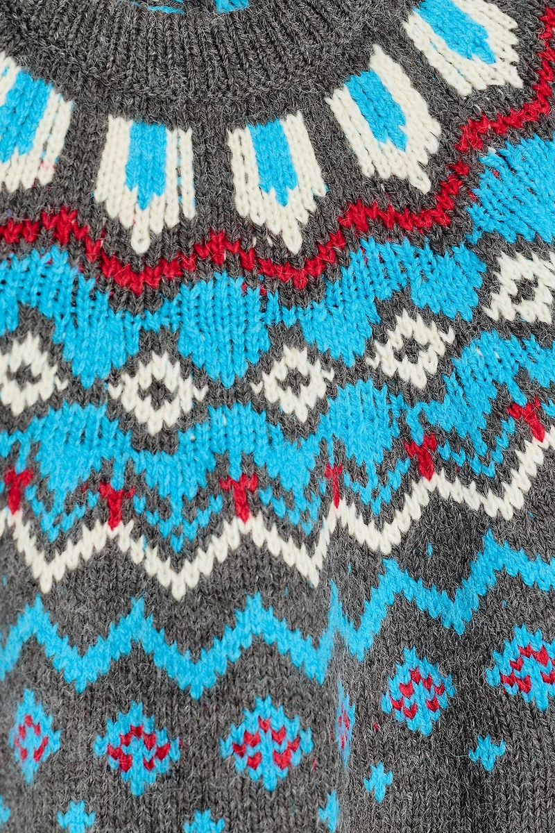 JACQUARD KNIT JUMPER