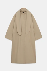 TRENCH OVERSIZE FOULARD ZW COLLECTION ÉDITION LIMITÉE