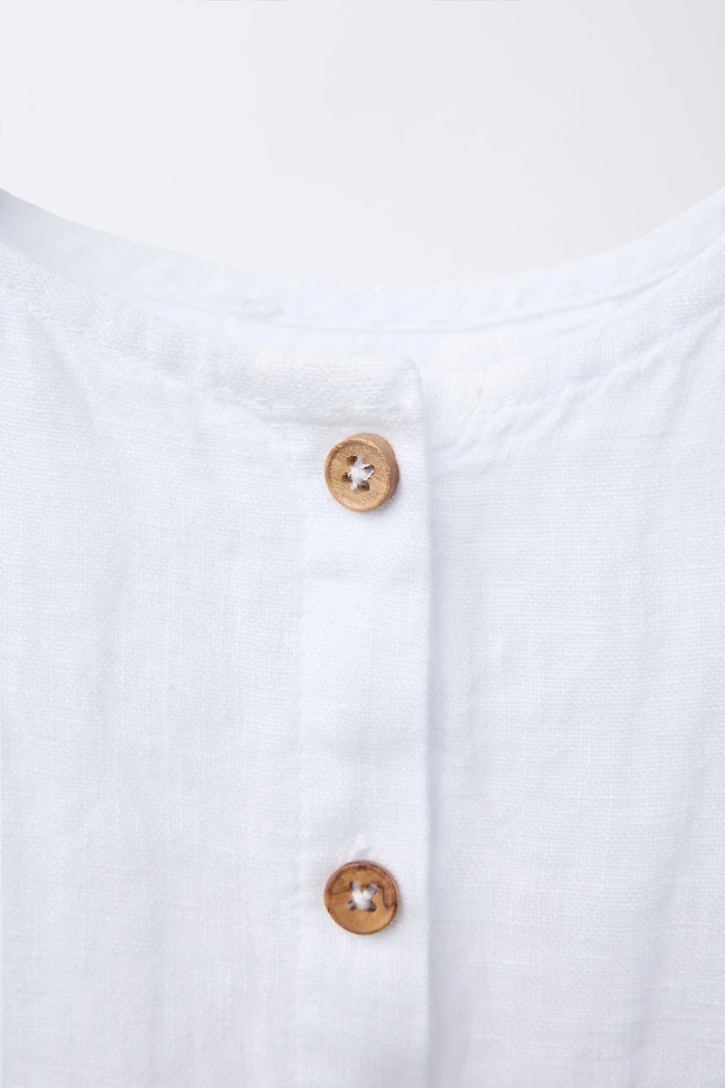 PLAIN LINEN SHIRT