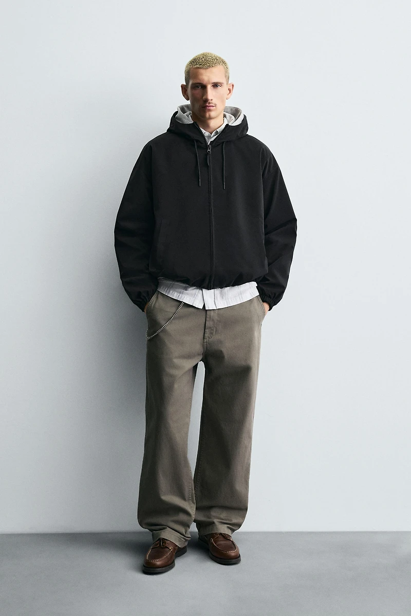 TECHNICAL HOODIE JACKET
