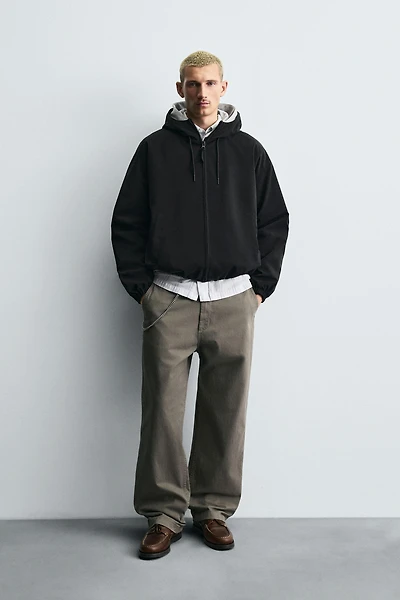 TECHNICAL HOODIE JACKET