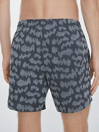 Short de bain imprimé