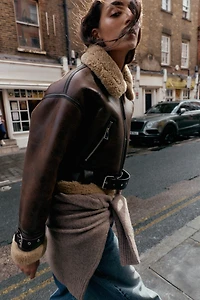 SHORT DOUBLE-FACED JACKET