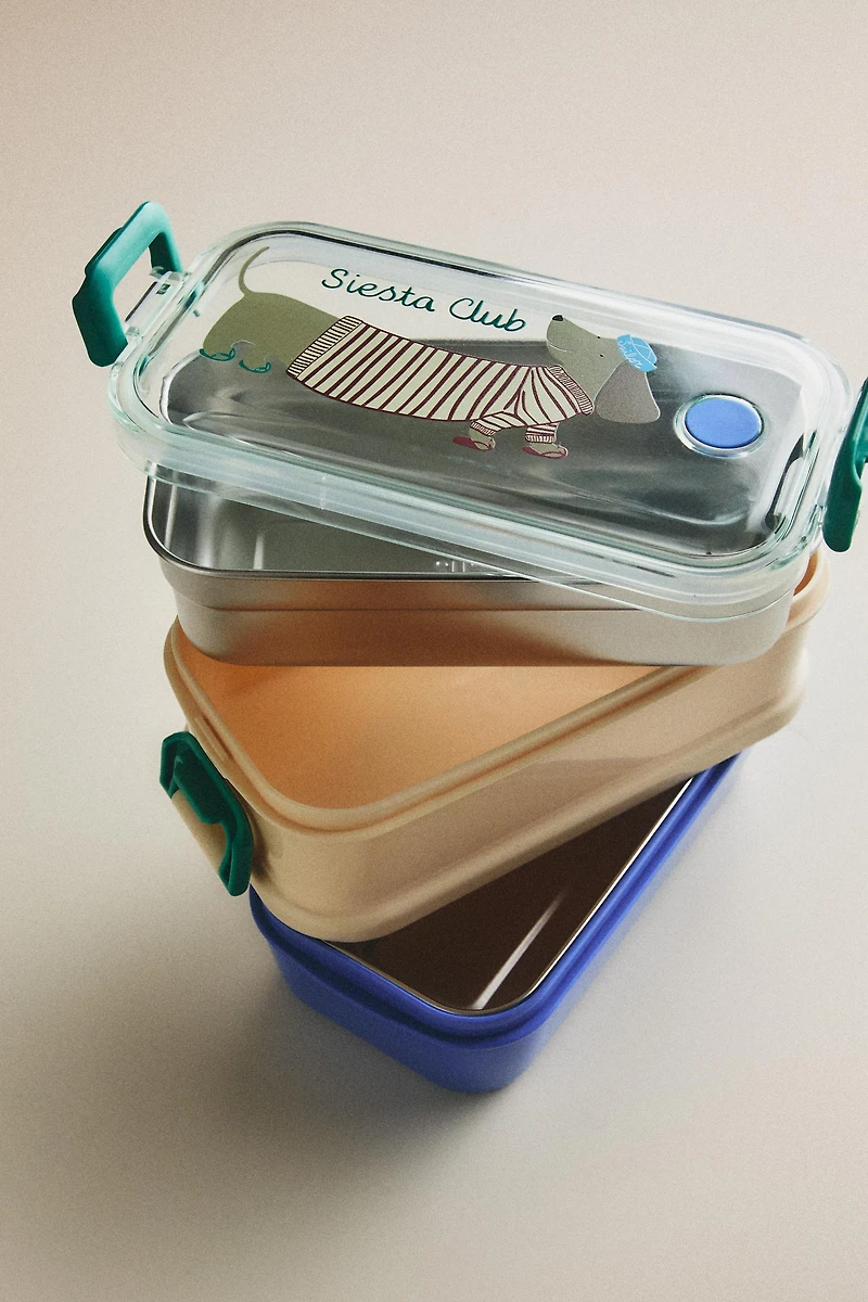KIDS' DOUBLE DOG LUNCH BOX