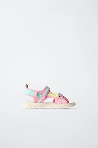 MULTICOLOR TECHNICAL SANDALS