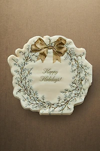 SET OF CHRISTMAS WREATH PAPER NAPKINS (SET OF 20)