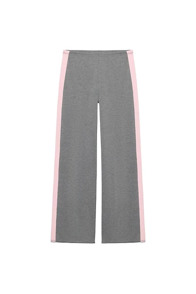 STRAIGHT-LEG SIDE STRIPE TROUSERS