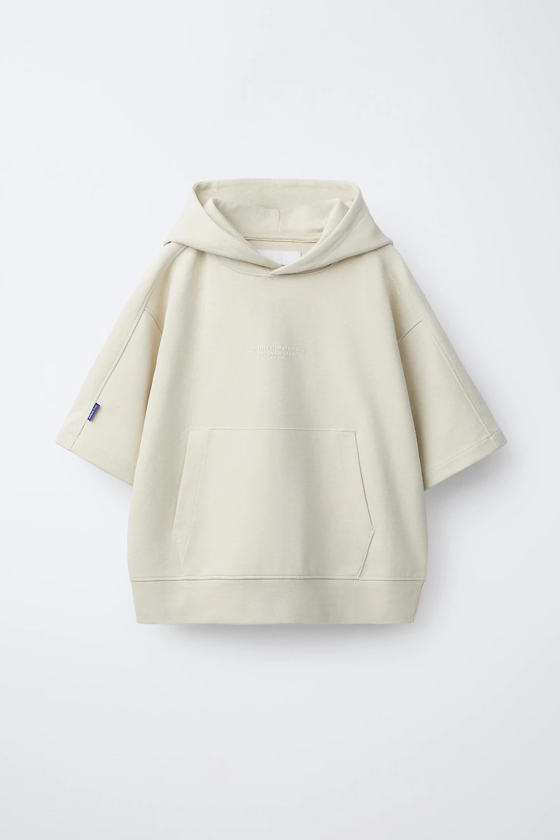 HOODIE AND INTERLOCK BERMUDA SET