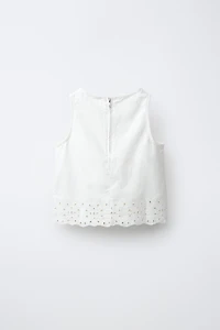 EMBROIDERED TOP