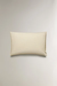 TEXTURED COTTON PILLOWCASE