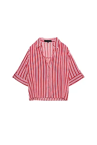 CHEMISE FLUIDE À RAYURES