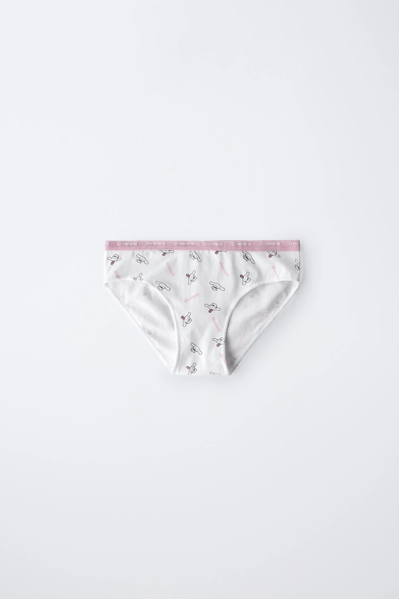 AGES 6-14 / THREE-PACK OF CINNAMOROLL © SANRIO UNDERWEAR