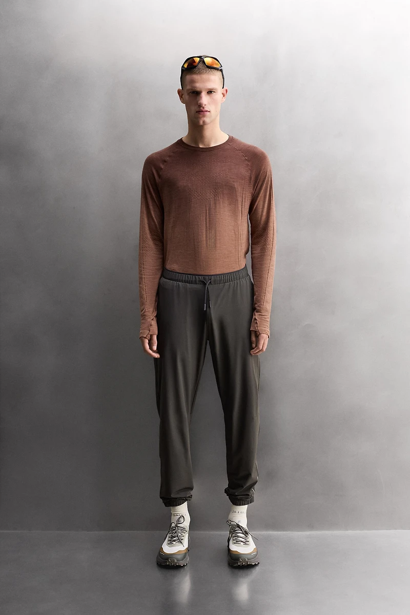 WOOL BLEND TECHNICAL T-SHIRT