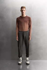 WOOL BLEND TECHNICAL T-SHIRT