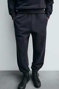 PANTALON DE JOGGING REGULAR FIT PASSEPOILÉ