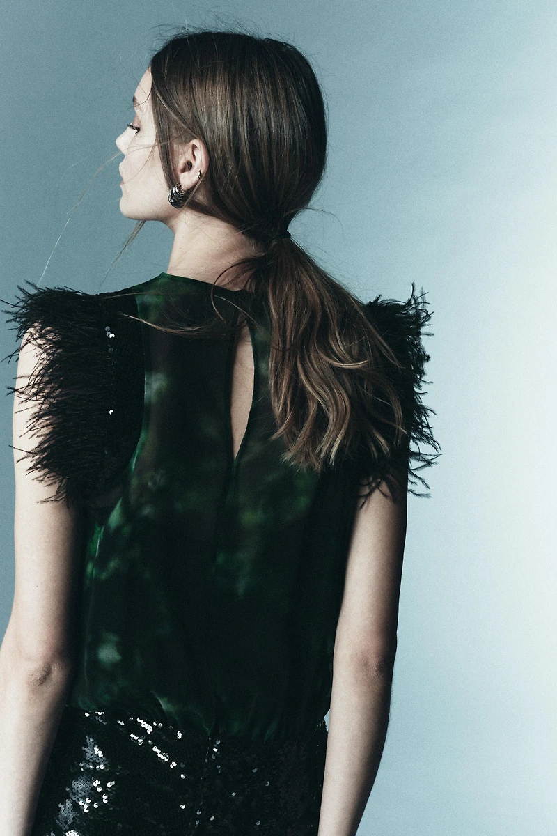 LIMITED EDITION COMBINATION PRINTED DRESS