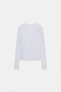 HAUT À FLEURS SUR LE DEVANT