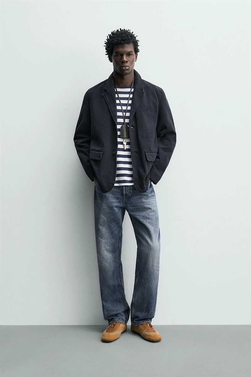 BLAZER RELAXED FIT COTON