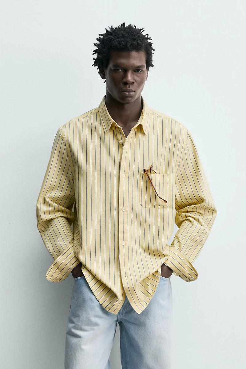 STRIPED OXFORD SHIRT