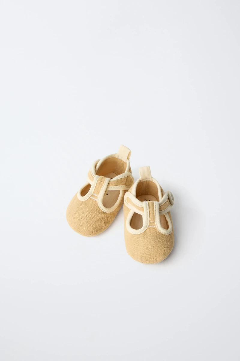 COTTON SANDAL BOOTIES