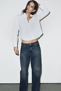 PEARL POPLIN SHIRT