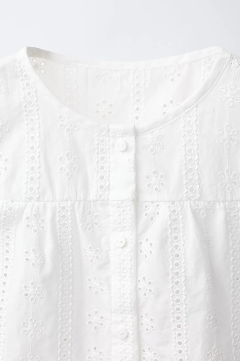 EMBROIDERED ROMANTIC SHIRT