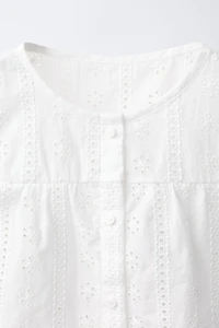 EMBROIDERED ROMANTIC SHIRT