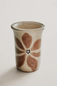 PAINTED FLOWERS VASE