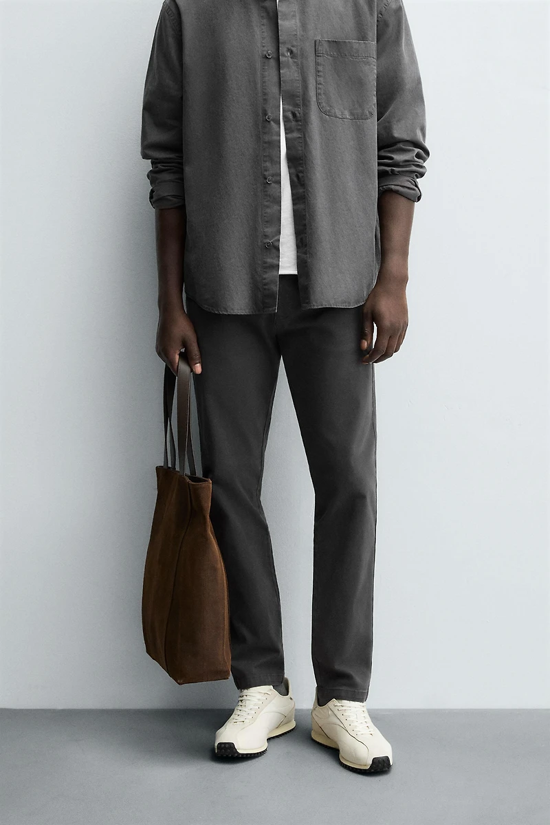 SKINNY CHINO PANTS