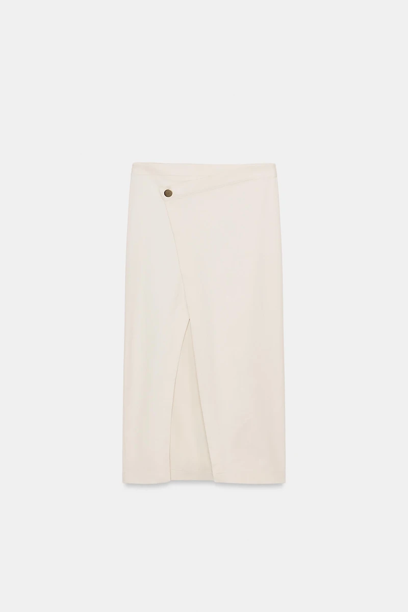 WRAP MIDI SKIRT