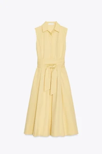 ZW COLLECTION BELTED SHIRT DRESS