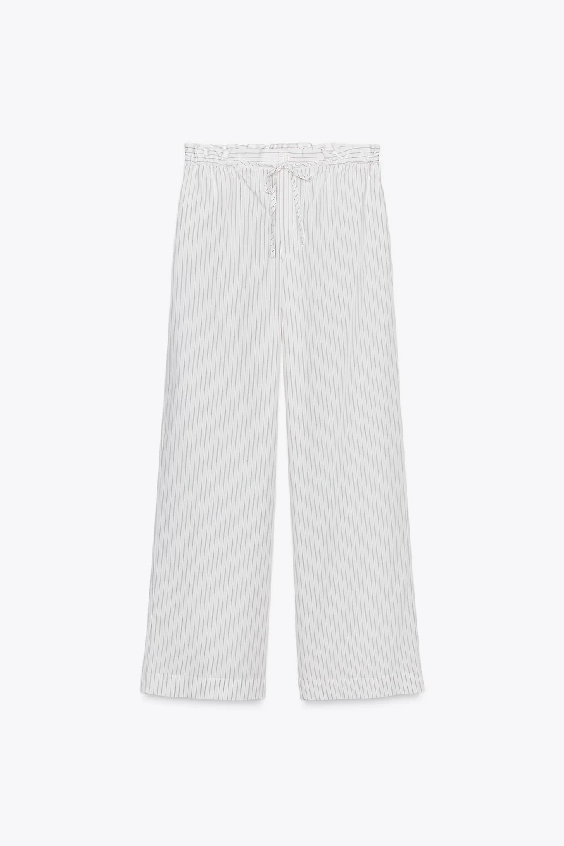 STRIPED PAJAMA PANTS