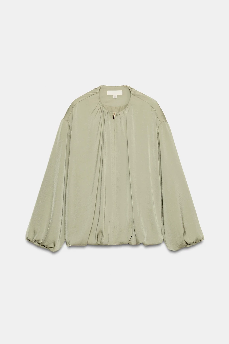 FLUID BALLOON BOMBER JACKET