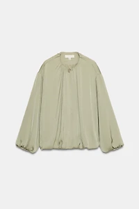 FLUID BALLOON BOMBER JACKET
