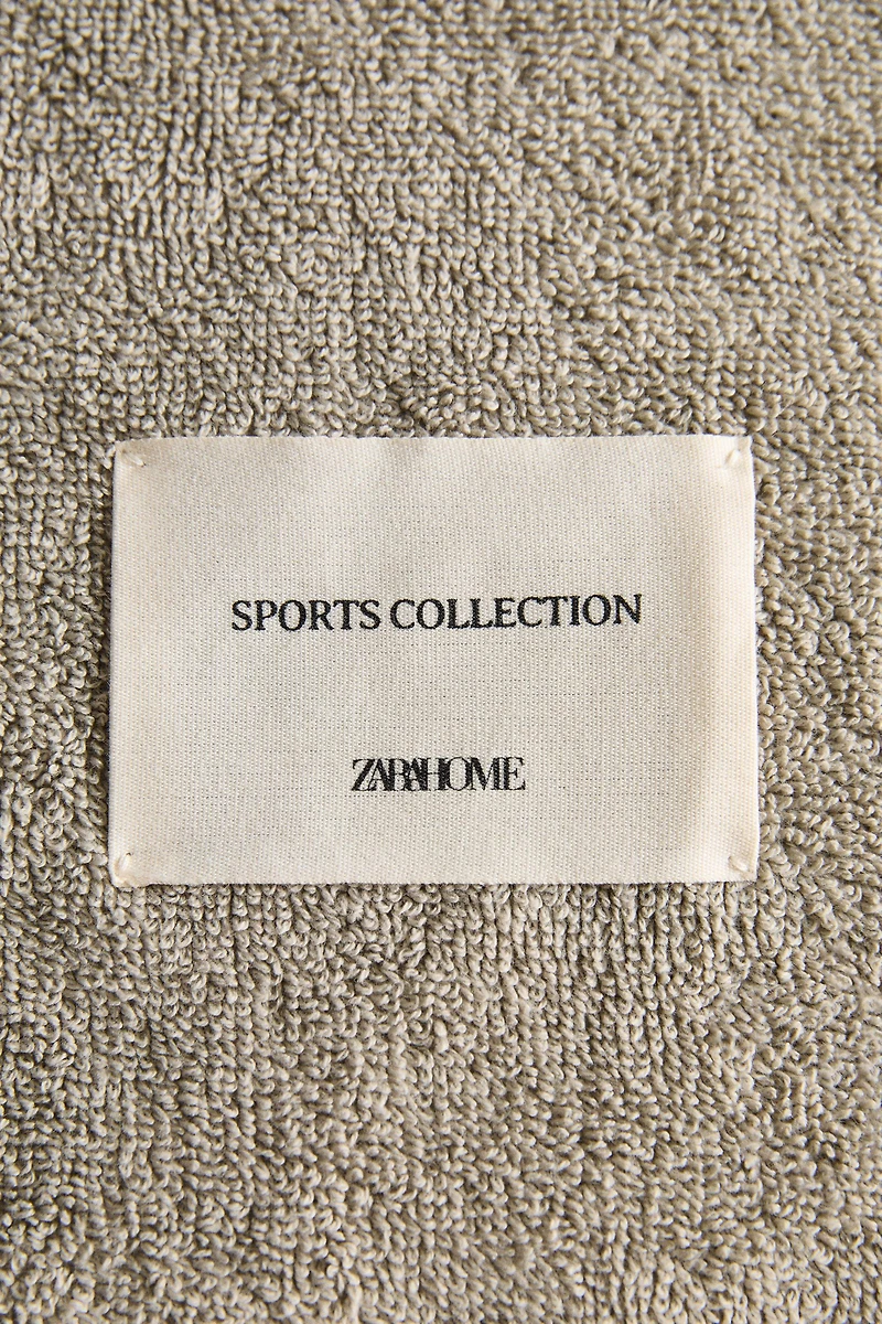 SERVIETTE DE BAIN COTON SALLE SPORT