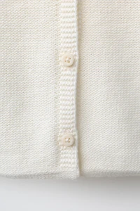 KNIT JUMPER WITH BUNNY PATCHES