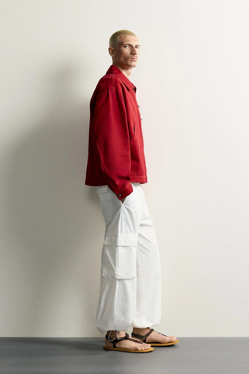 RELAXED FIT FIREMAN CLASP JACKET