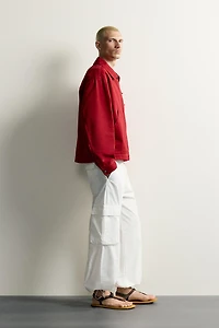 RELAXED FIT FIREMAN CLASP JACKET